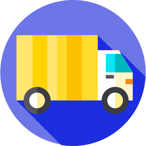 camión icono gratis