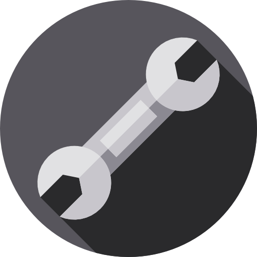 llave inglesa icono gratis