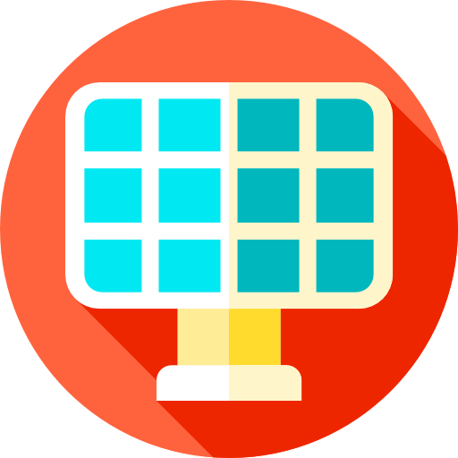 panel solar icono gratis