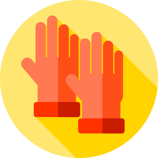guantes icono gratis