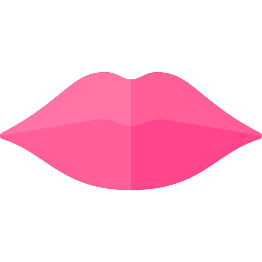 Lips Basic Rounded Flat icon