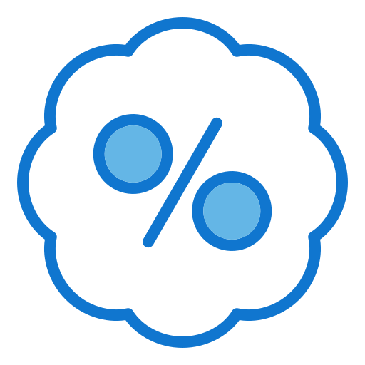 descuento icono gratis