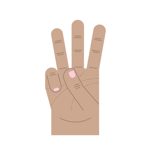 Hand free icon