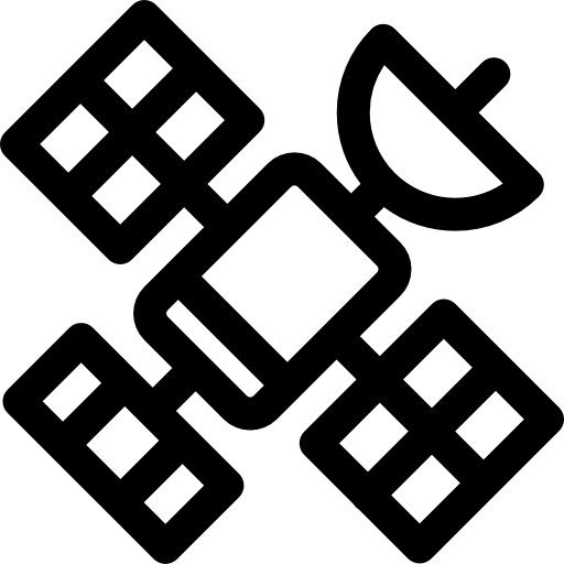 satélite grátis ícone