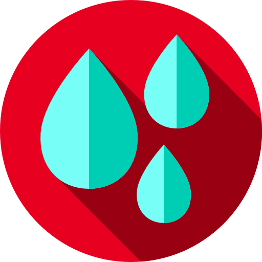 gotas de agua icono gratis