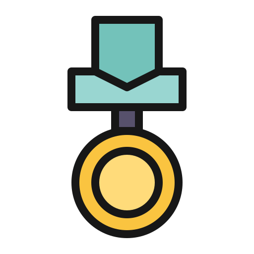 Medal free icon