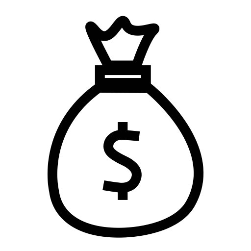dinero icono gratis