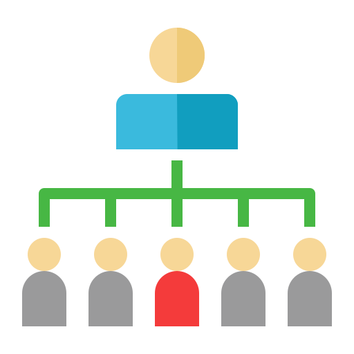 organización icono gratis