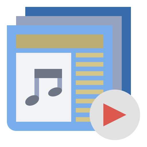 multimedia icono gratis