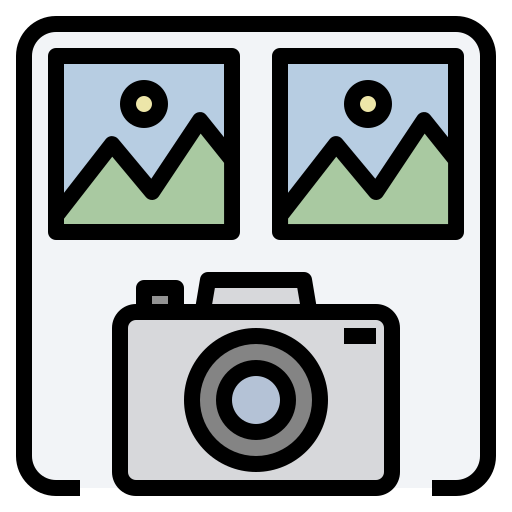 fotografía icono gratis