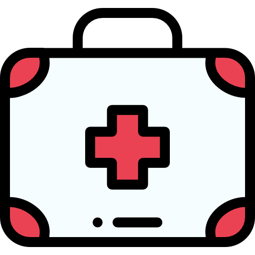 Medical Kit Detailed Rounded Lineal Color Icon