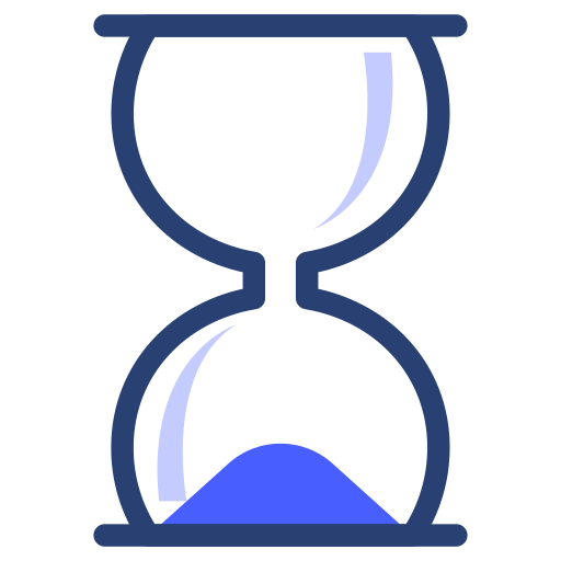 reloj de arena icono gratis