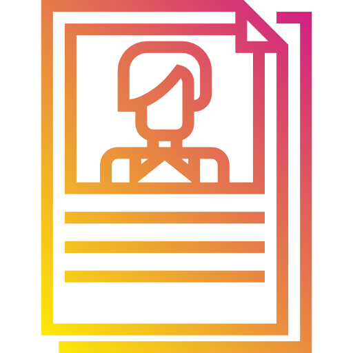 Resume Payungkead Gradient icon