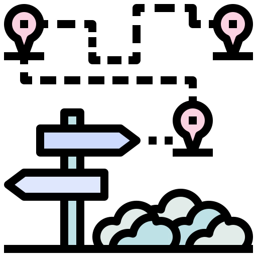 straße kostenlos Icon