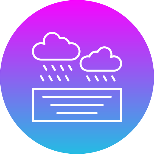 pluie Icône gratuit