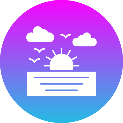 océano icono gratis