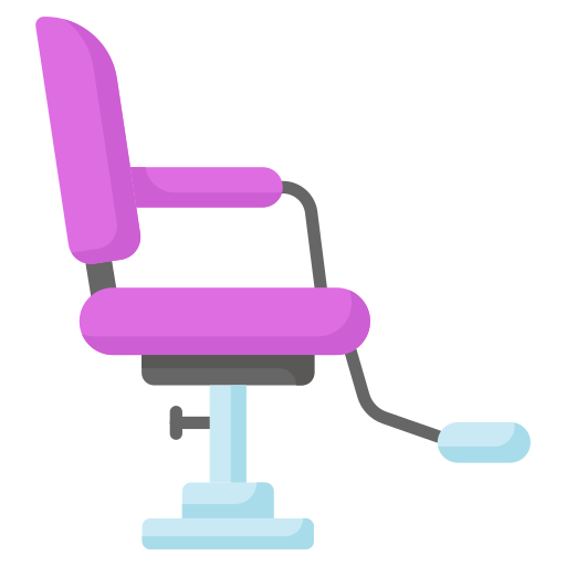 silla de barbero icono gratis