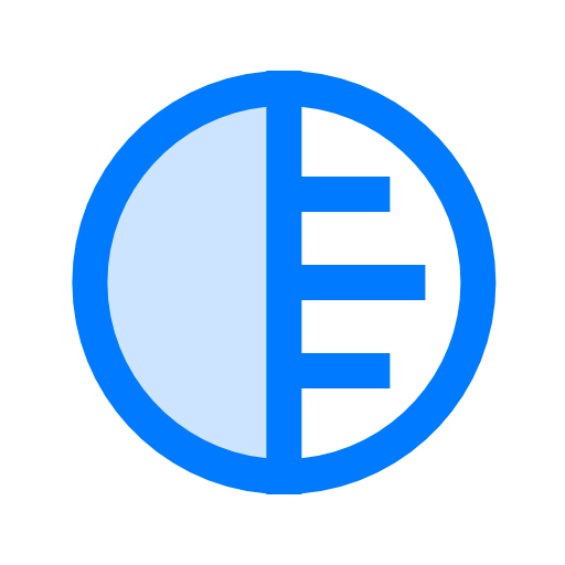 contraste icono gratis