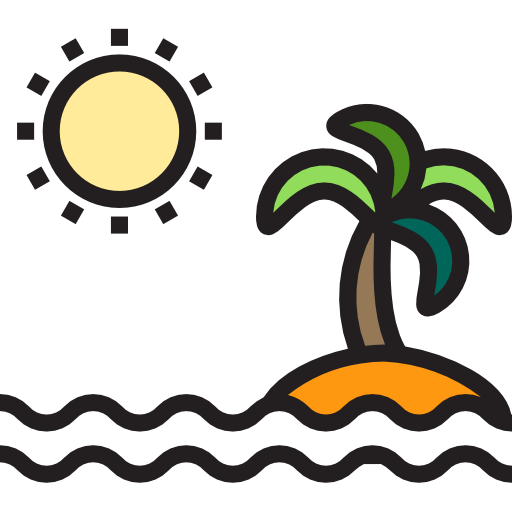 Île Icône gratuit Île Icône gratuit
