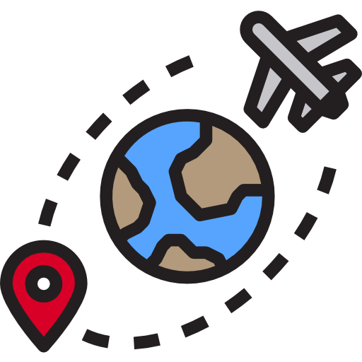 À l'échelle mondiale Icône gratuit