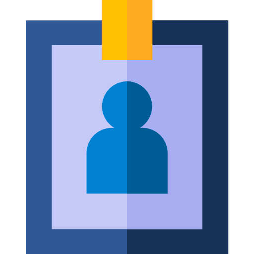 Идентификационная карта бесплатно иконка