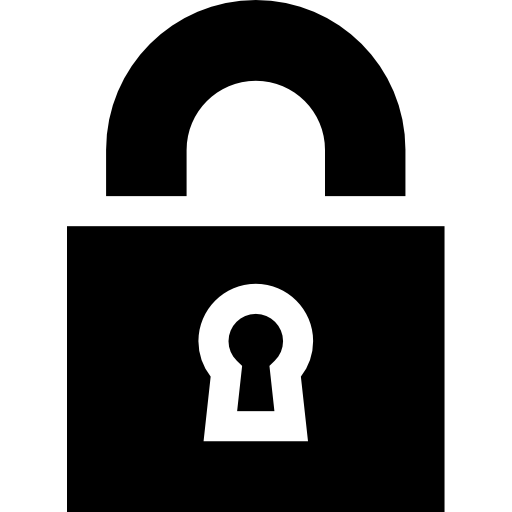 Padlock free icon Padlock free icon