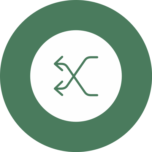 Shuffle free icon