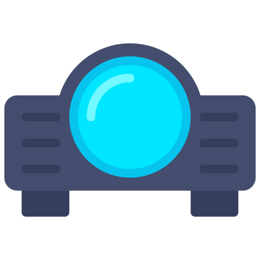 video proyector icono gratis