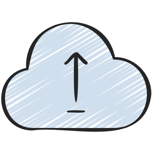 computación en la nube icono gratis