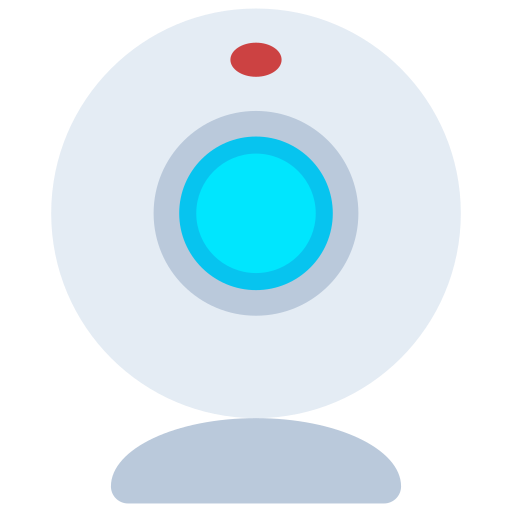cámara web icono gratis
