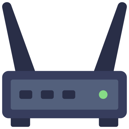 router inalámbrico icono gratis