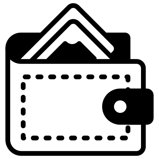 portefeuille Icône gratuit