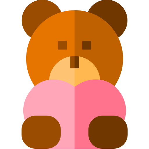 oso de peluche icono gratis