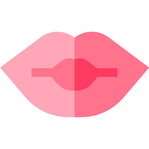 Kiss Basic Straight Flat icon