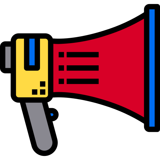 Megaphone free icon Megaphone free icon
