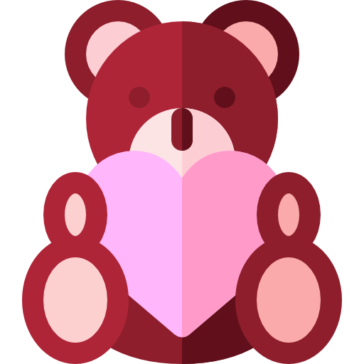 oso de peluche icono gratis