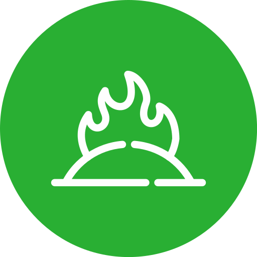 Incineration free icon Incineration free icon
