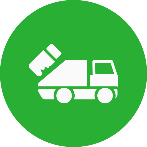 Garbage truck free icon Garbage truck free icon