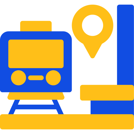 Train station free icon Train station free icon