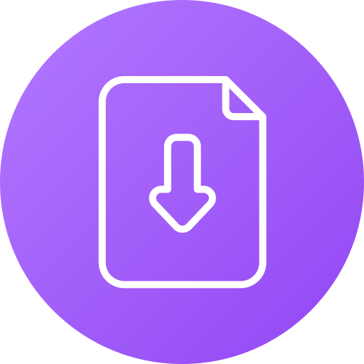 descarga de archivos icono gratis