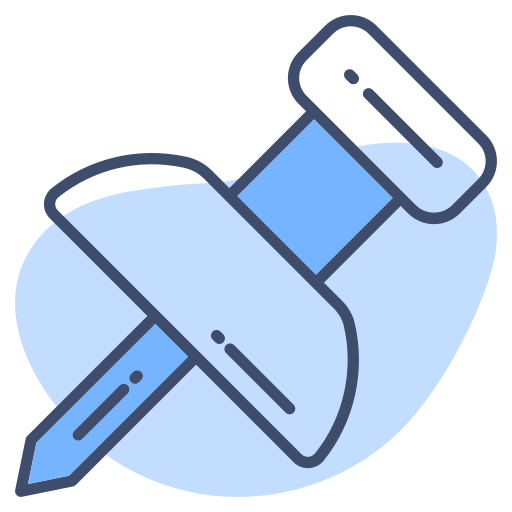 alfiler icono gratis