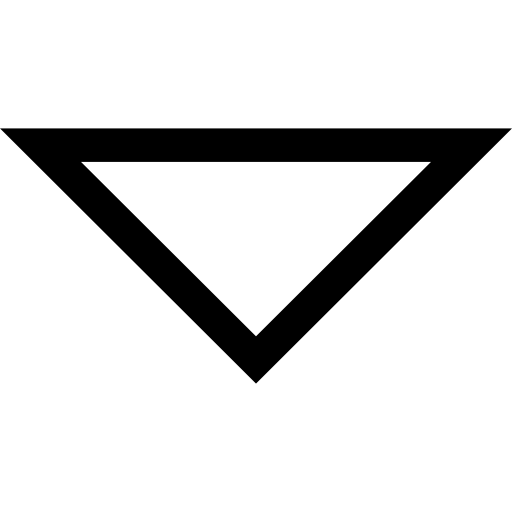 flecha hacia abajo icono gratis