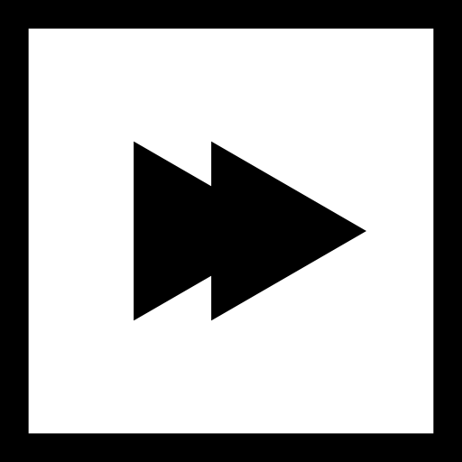 avance rápido icono gratis