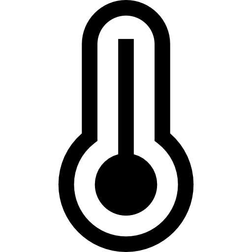 Thermometer Basic Straight Lineal icon