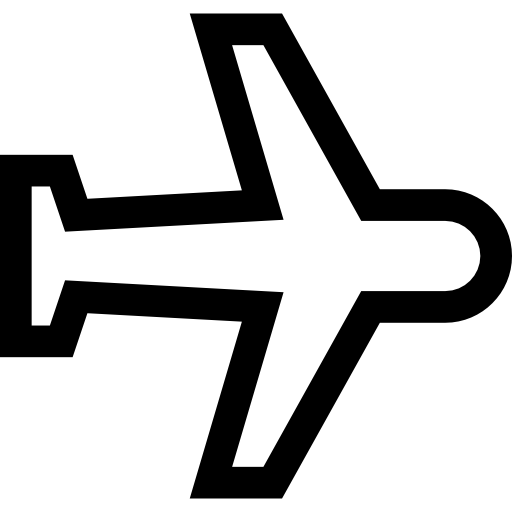 비행기 무료 아이콘