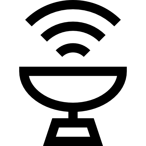 antena parabólica icono gratis