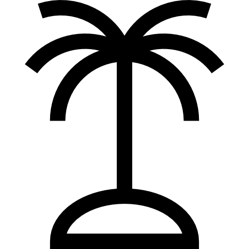 palmera icono gratis