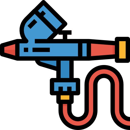 aerógrafo icono gratis