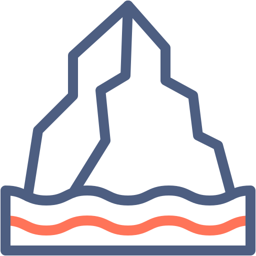 Iceberg free icon Iceberg free icon