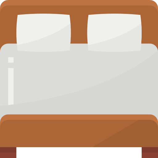 Double bed - free icon